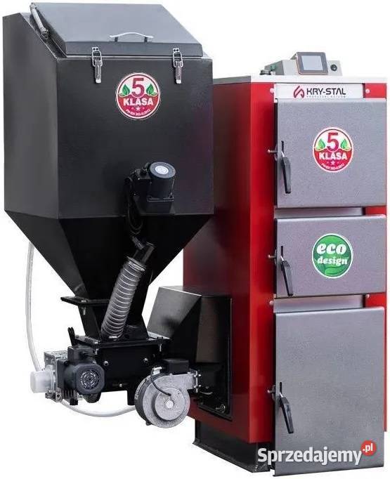 Kocioł pellet 12kW podajnik z lewej nowy piec CO Będzin