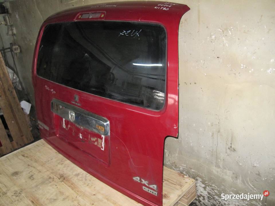 DODGE NITRO 08r klapa tył świętokrzyskie sprzedam