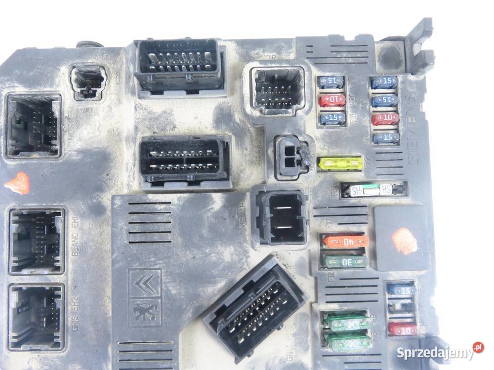 BSI PEUGEOT PARTNER I 19 D WJY DW8B 9652474680 Skrzynki bezpieczników małopolskie