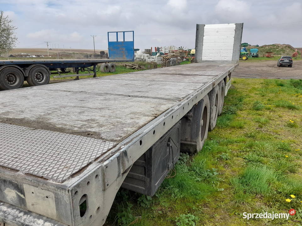 Naczepa platformowa Fliegl SDS 350 Grodków sprzedam
