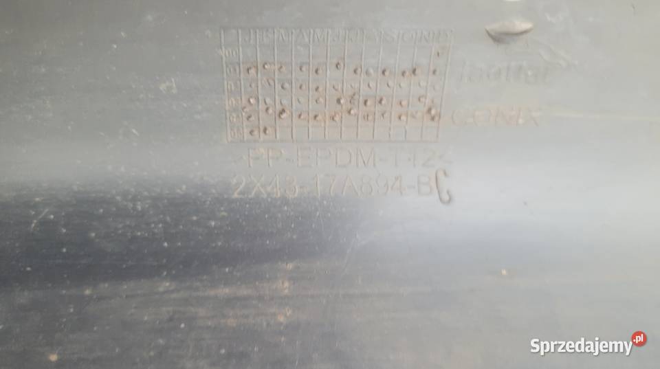JAGUAR XTYPE KOMBI DOKŁADKA DYFUZOR ZDERZAKA TYL Ruda Śląska