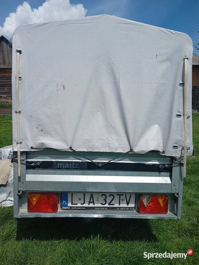Przyczepka samochodowa Martz Do samochodów osobowych Janów Lubelski