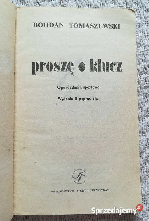 Proszę o klucz Bohdan Tomaszewski miękka Białystok