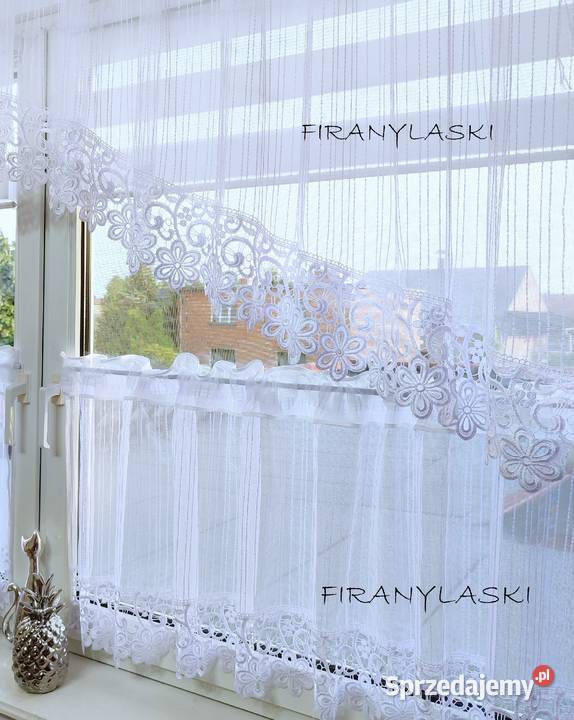 Firanka Firany do kuchni zazdrostki gipiura Sandomierz