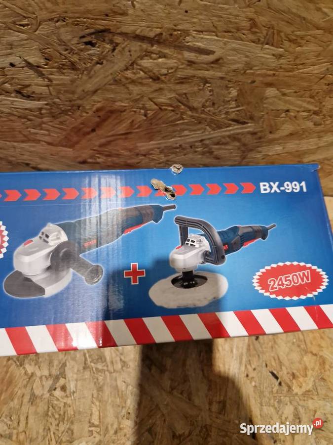 Szlifierka Polerka BOXER BX991 180mm 2450 wat wielkopolskie Głogowa