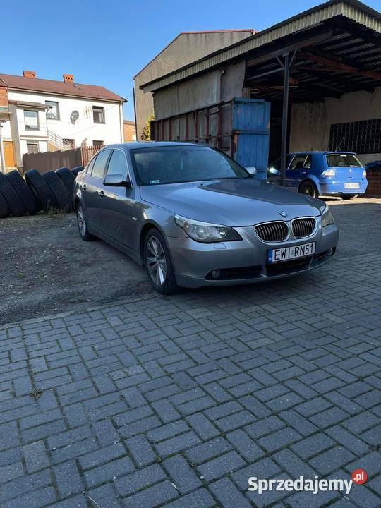 BMW E60 530d 231285 MANUAL Piła Pierwsza