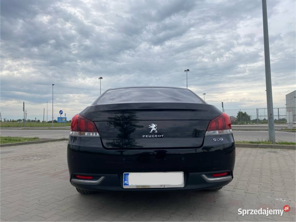 Peugeot 508 2015 2 właściciel czarny Ciechanów sprzedam