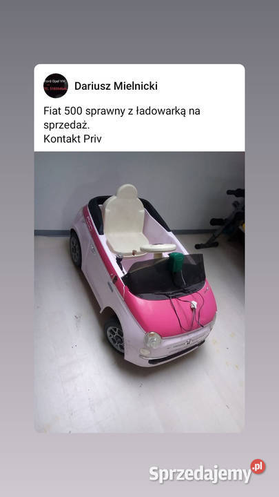 Fiat 500 Dziecka Wiązowna Kościelna