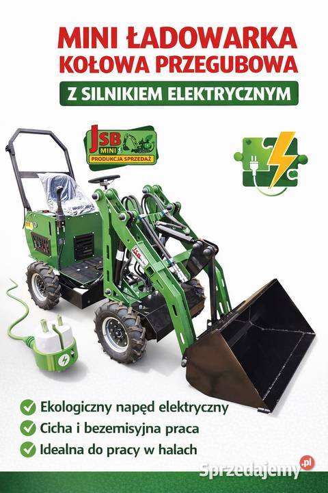 NOWA mini ładowarka kołowa przegubowa MSL116KN Rok produkcji 2026