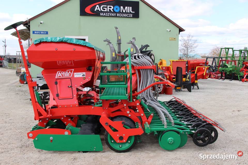 Zestaw uprawowo siewny Aquila Compact agregat nieuszkodzony kujawsko-pomorskie Rogóźno sprzedam
