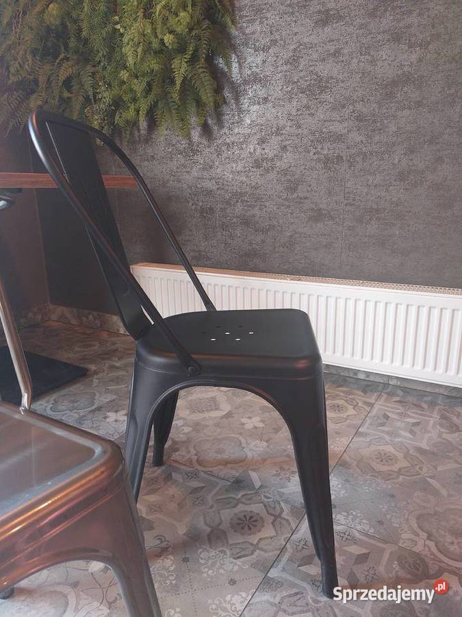 KRZESŁO METALOWE UŻYWANE STAN IDEALNY NOWE śląskie Mikołów