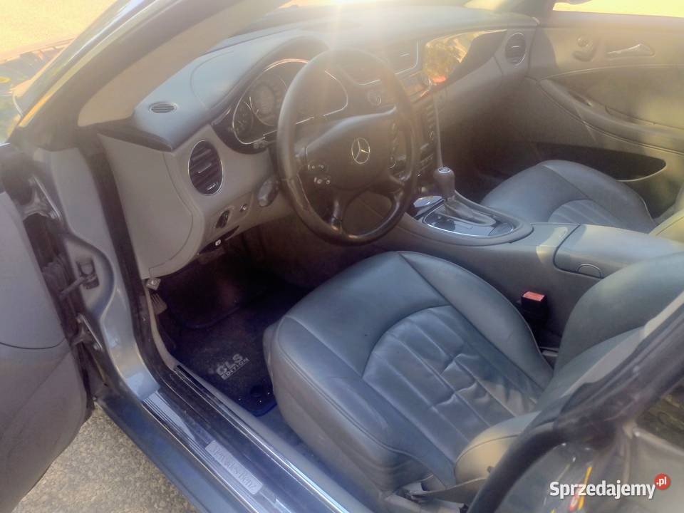 Mercedes CLS 35 gaz 06 ZAMIANA nieuszkodzony Warszawa