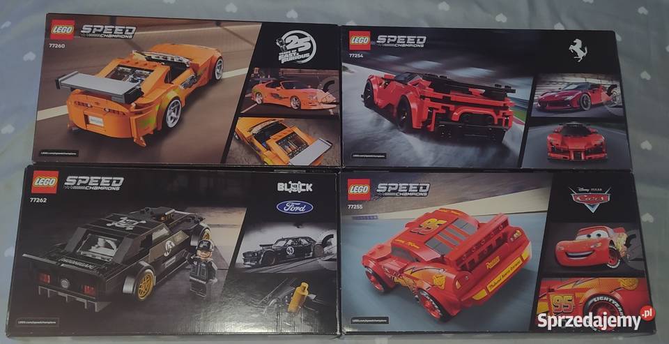 Lego Speed Champions 4 zestawy Gdańsk
