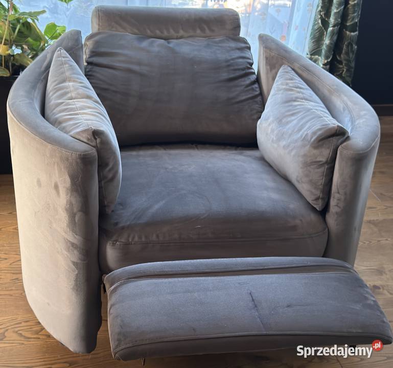 Sofa z fotelem Millom elektrycznie rozkładane Czechowice-Dziedzice