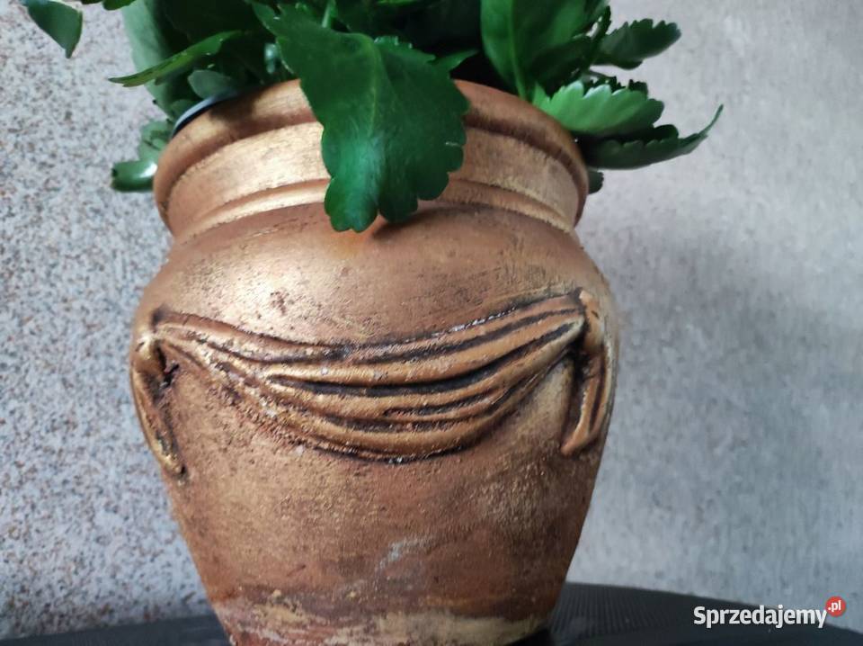 ceramika kamionka dzban donica włoska misa Kielce sprzedam