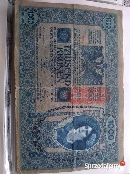 1000 koron AustroWęgier Żywiec