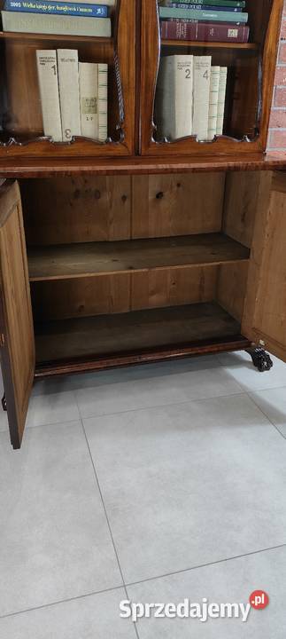 Ekskluzywna biblioteka witryna Ludwik Filip lubuskie Łagów