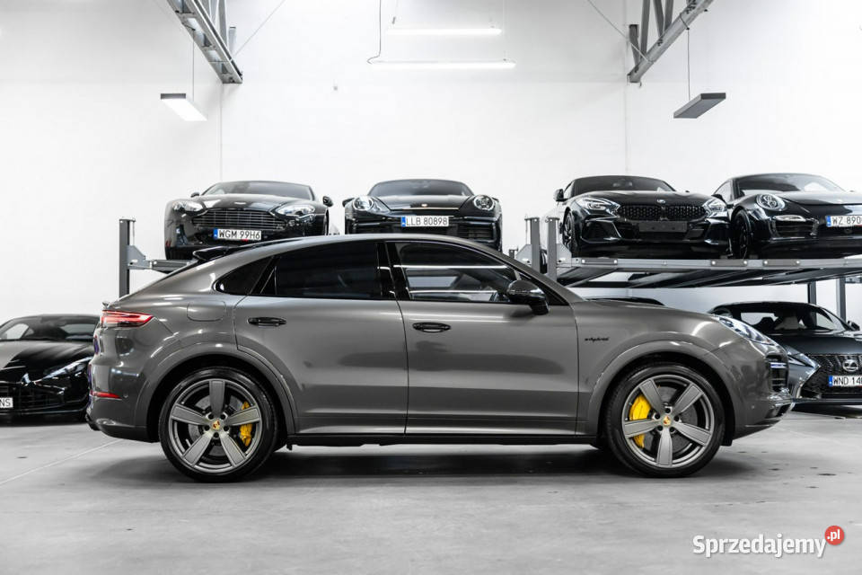Porsche Cayenne Coup Turbo S EHybrid 680 Polska podgrzewane fotele Węgrzce