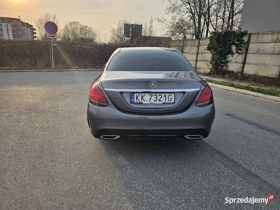 Mercedes C 220d AMG Night Panorama Klasa C małopolskie Cikowice
