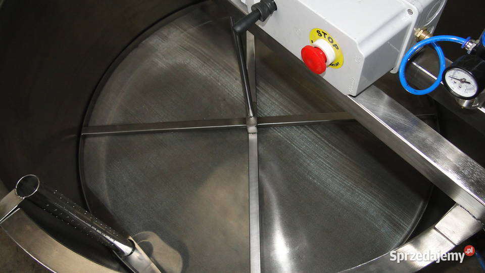 Kocioł serowarski kocioł z płaszczem wodnym Kurzętnik