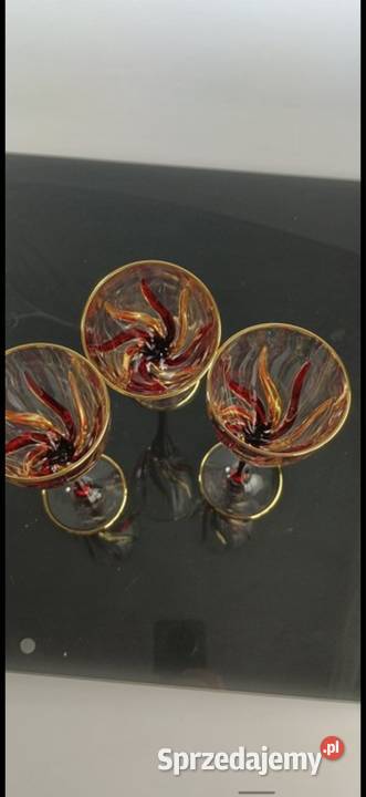 Okazja Kieliszki Murano Cybinka
