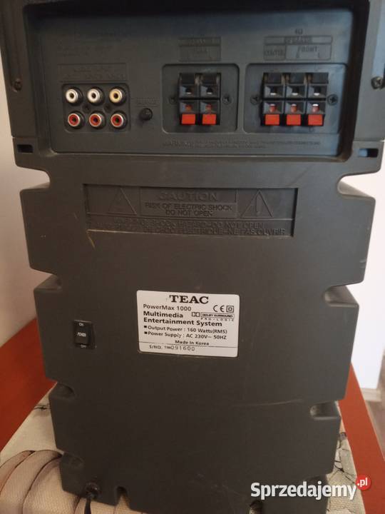 TEAC Super Woofer Powermax 1000 Głęboki mocny Skawina sprzedam