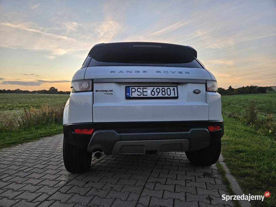 Okazja Range Rover Evoque Prestige 22 2015r asystent parkowania