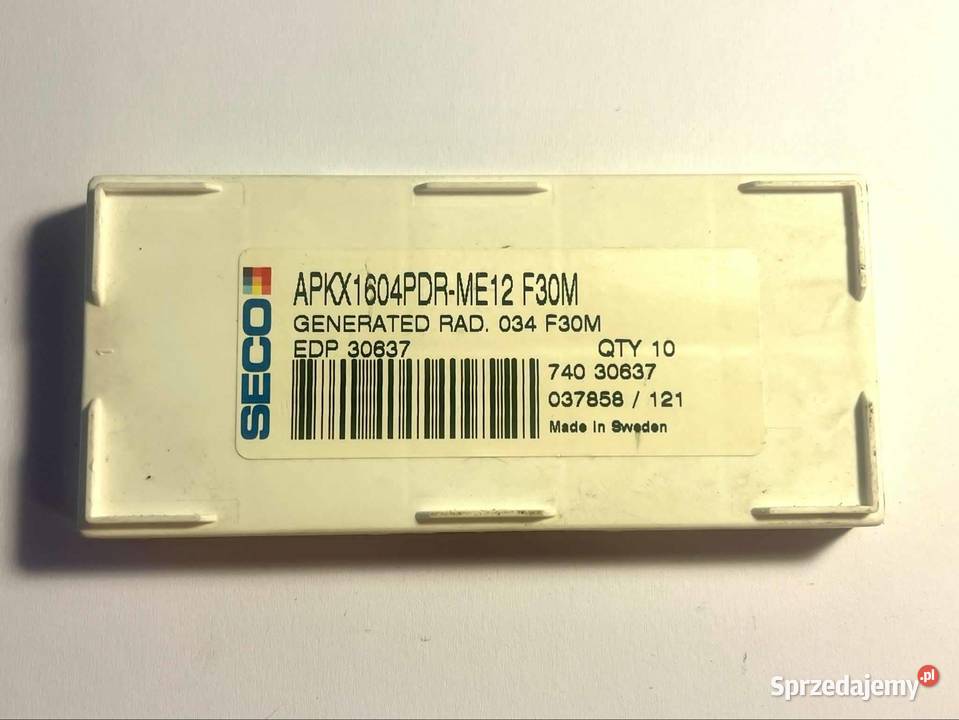 Płytki SECO APKX 1604PDRME12 F30M