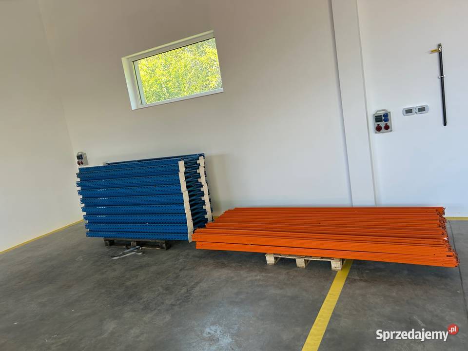 Regał magazynowy półkowy H250 x 60 trawers 190