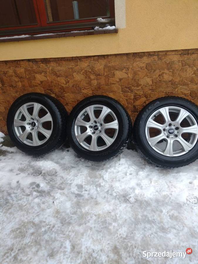 Felgi opony q7 touareg cayenne 5x130 zima Nowy Targ