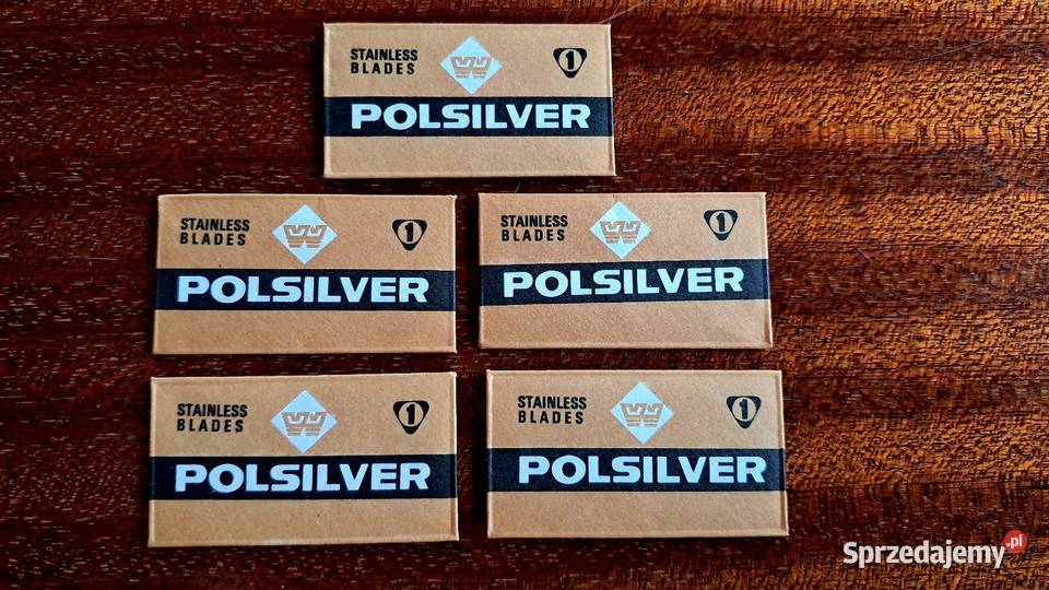 Fabrycznie Nowe Stare Żyletki Polsilver Pozostałe