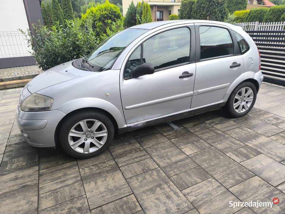 Citroen C3 14 2008 benzyna gaz nieuszkodzony C3 Citroën małopolskie