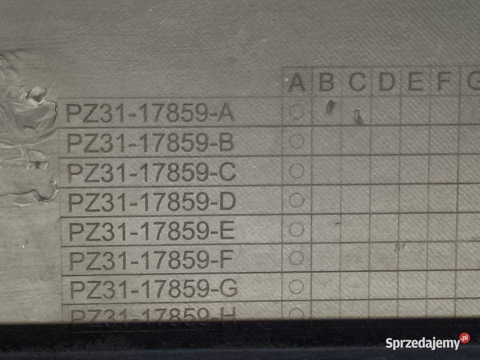 Osłona Płyta Pod Zderzak Przód Ford Transit dostawcze