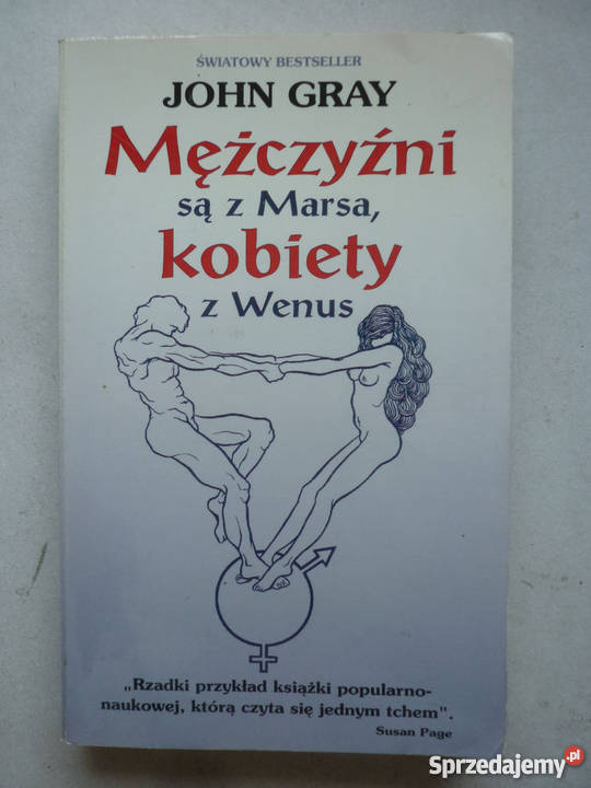 MĘŻCZYŹNI SĄ Z MARSA KOBIETY SĄ Z WENUS GRAY podlaskie Białystok