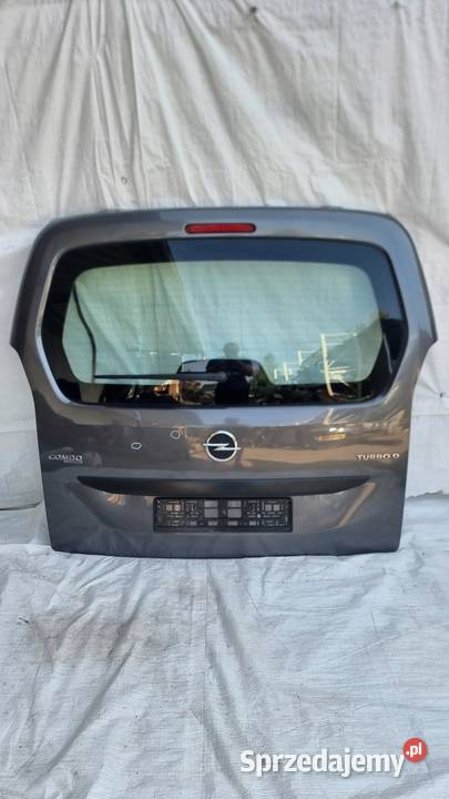 KLAPA TYŁ BAGAŻNIKA OPEL COMBO E LIFE G40 osobowe Klapy bagażnika