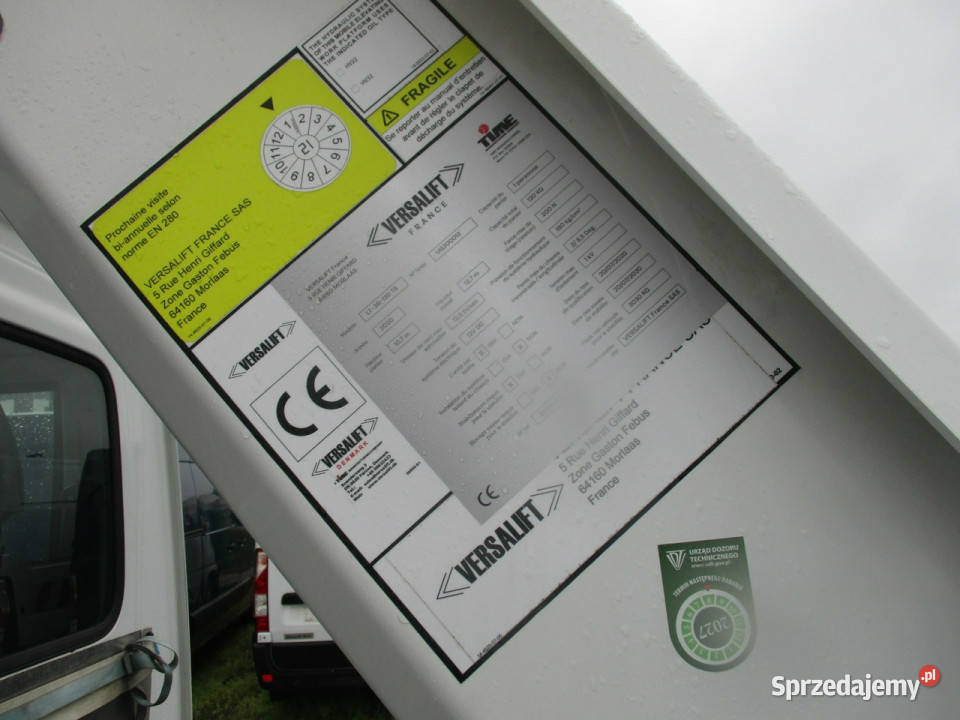 Iveco Daily 35S14 23 HPI 140 PODNOŚNIK KOSZOWY pełny VAT Iveco podkarpackie Dębica