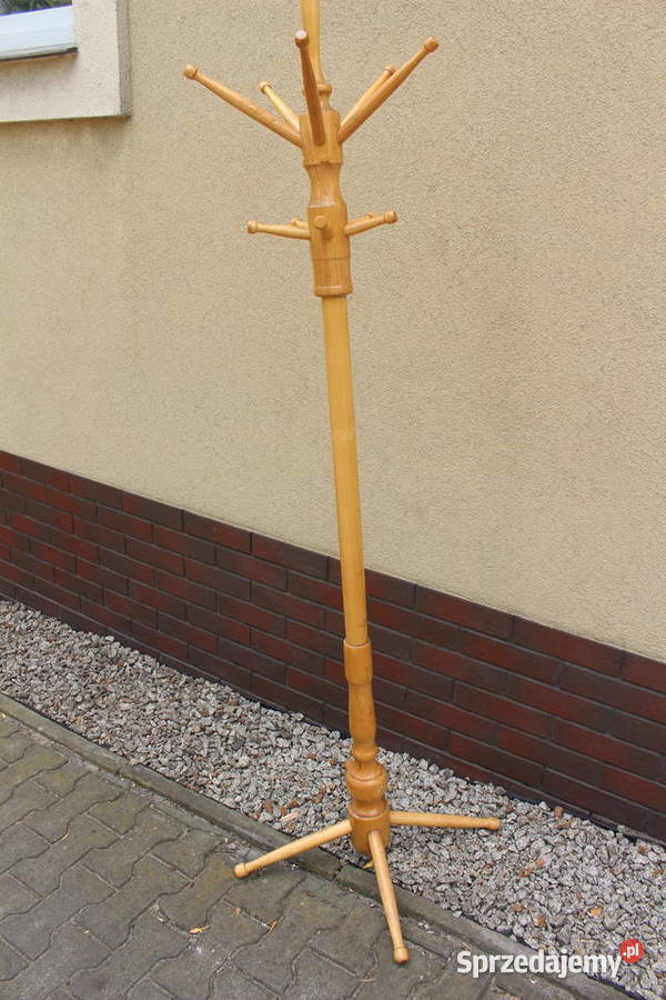 stary drewniany wieszak wielkopolskie Kalisz