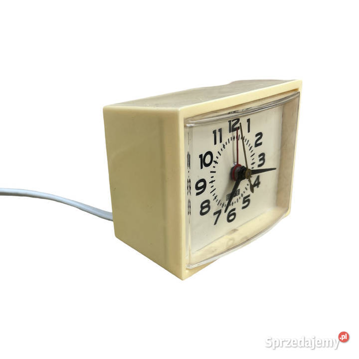 Modernistyczny budzik elektryczny ESGE Niemcy Warszawa sprzedam