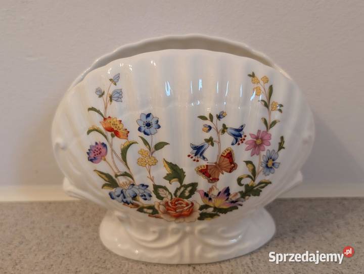 ZESTAW NA STÓŁ Porcelana Aynsley Cottage Garden wielkopolskie Piła