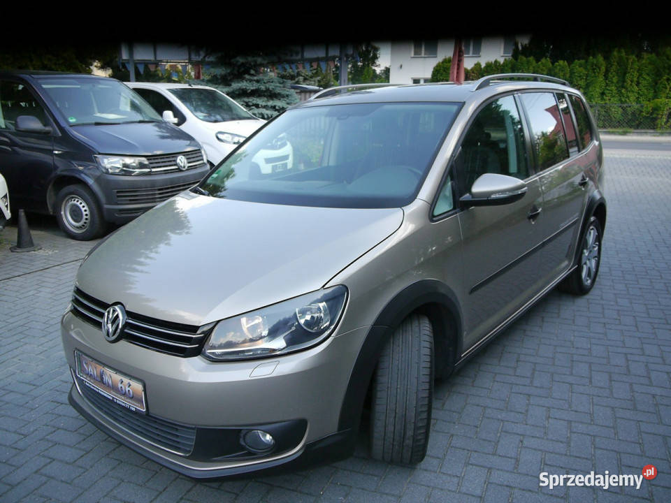 Volkswagen Touran CROSS tdi Stan Bezwypadkowy z Volkswagen