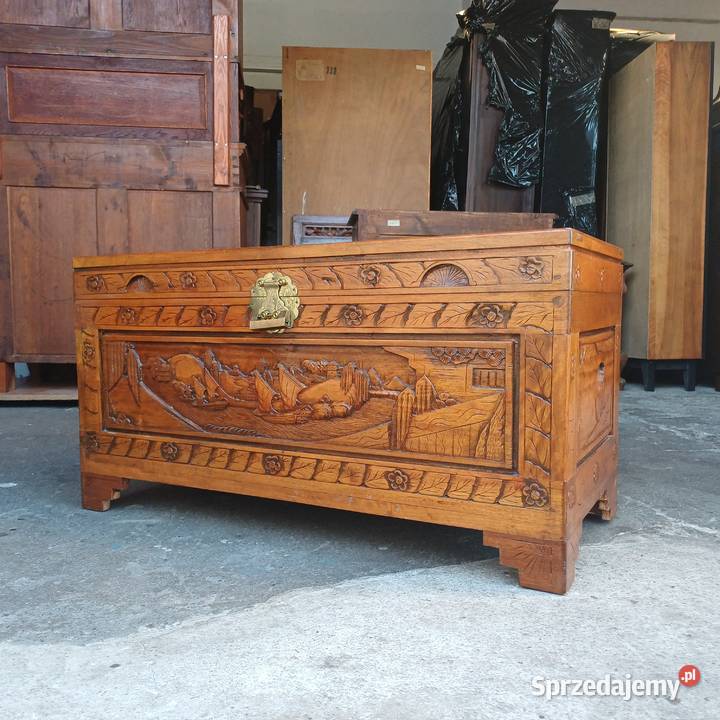 Skrzynia Kufer Dalekowschodni Orientalny Suchorzew sprzedam