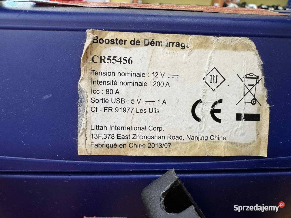 Prostownik Demarreur avec Cbles 200A Booste warmińsko-mazurskie Elbląg