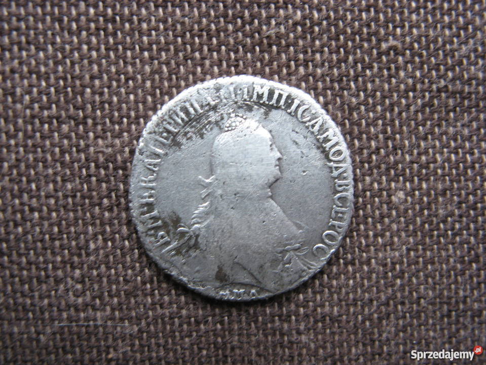 moneta Półpołtinnik 1766r ROSJA Katarzyna II Szczecin