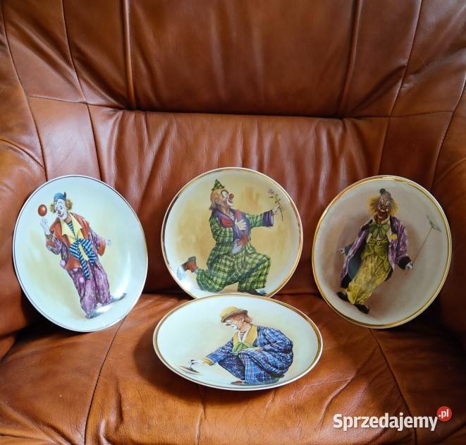 Angielska porcelana Kolekcja talerzy Porcelana i szkło Warszawa