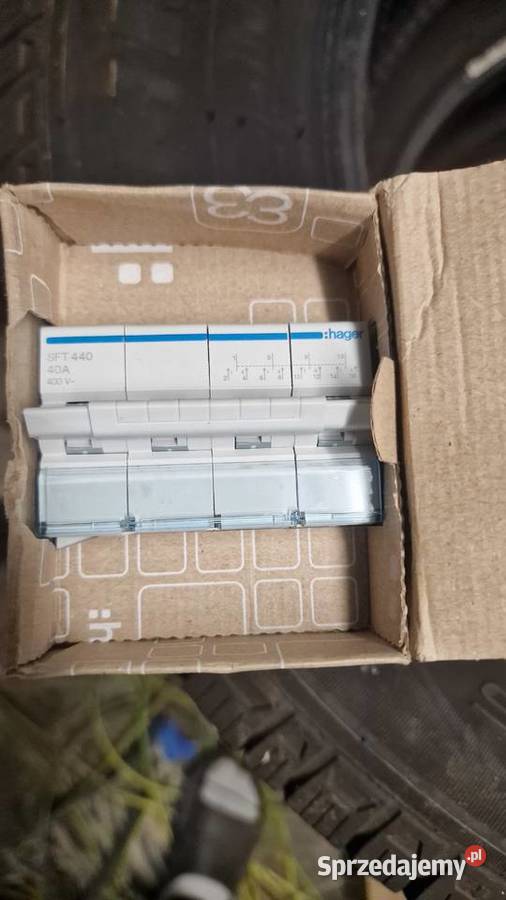 Przełącznik sieć agregat HAGER 40A 4P 400V Toruń