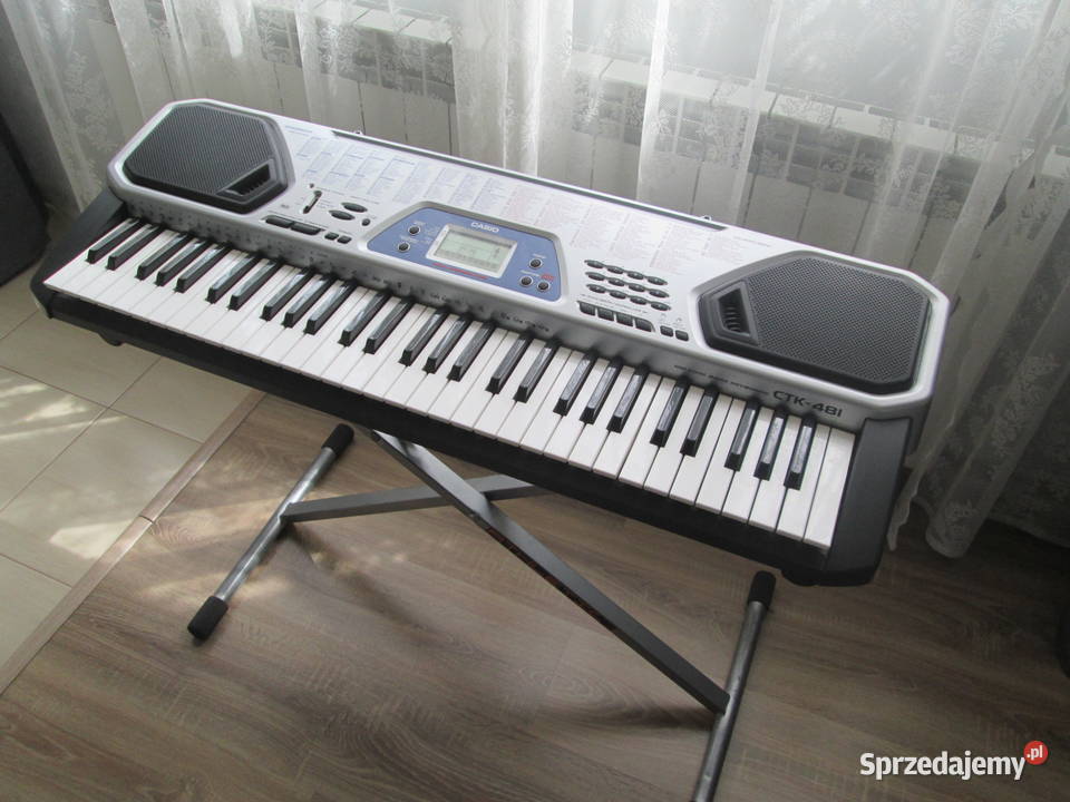 Keyboard CASIO CTK481 5 oktaw Torba Brzostek