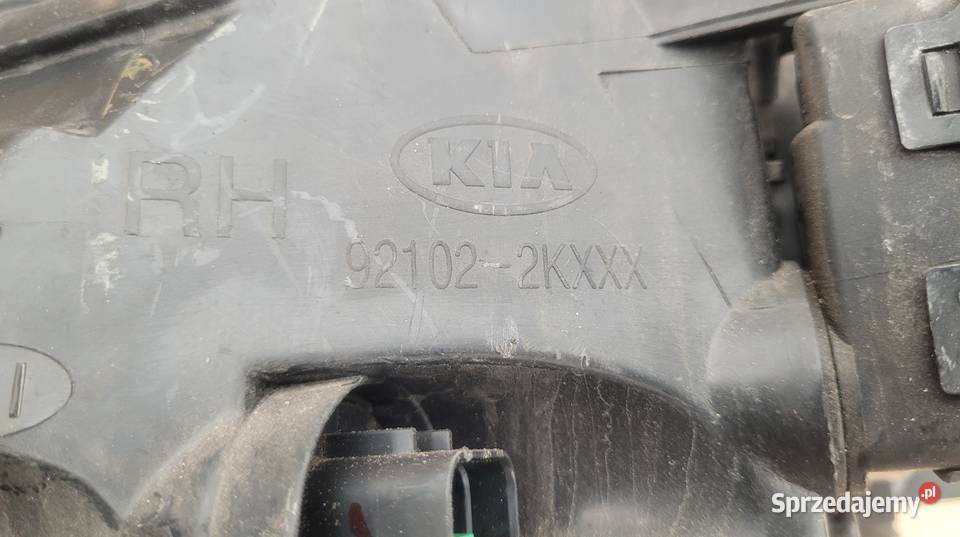 KIA SOUL I PRAWY REFLEKTOR LAMPA PRAWA PRZOD Ruda Śląska