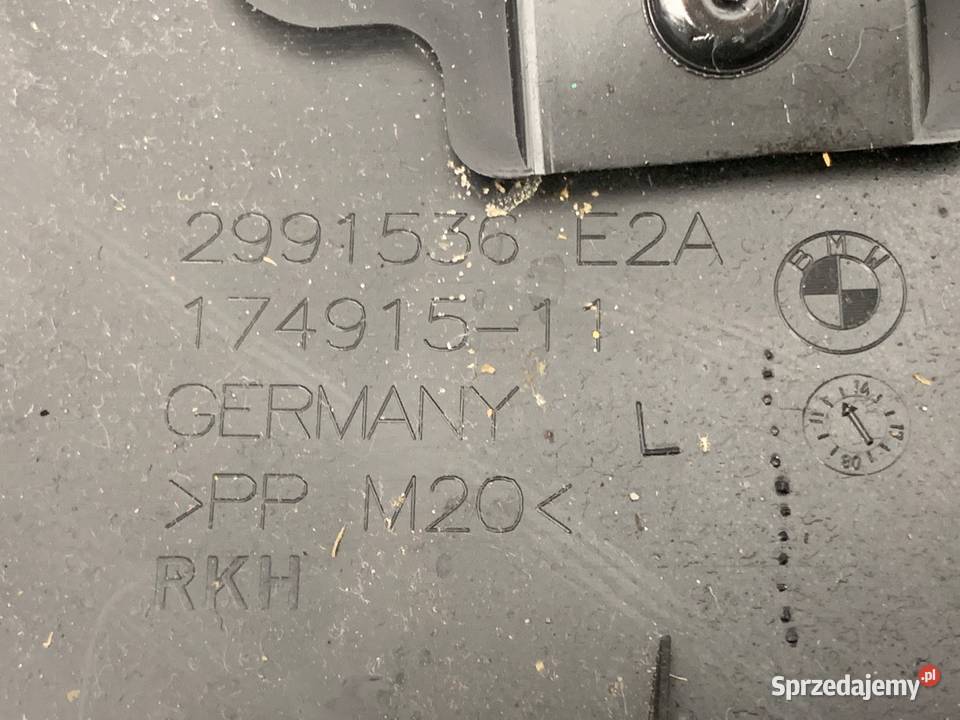 BOCZEK DRZWI LEWY TYŁ BMW E84 SUV 0915 TAPICERKA