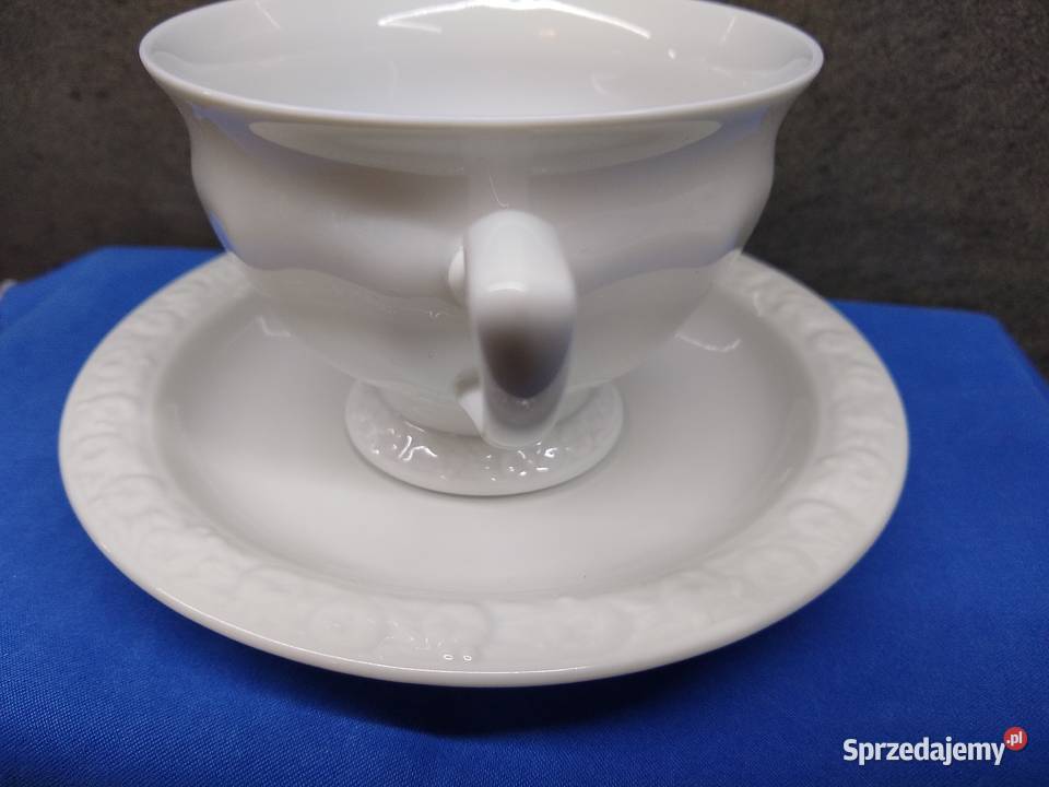 Filiżanka spodek Rosenthal Biała Maria wielkopolskie Kalisz