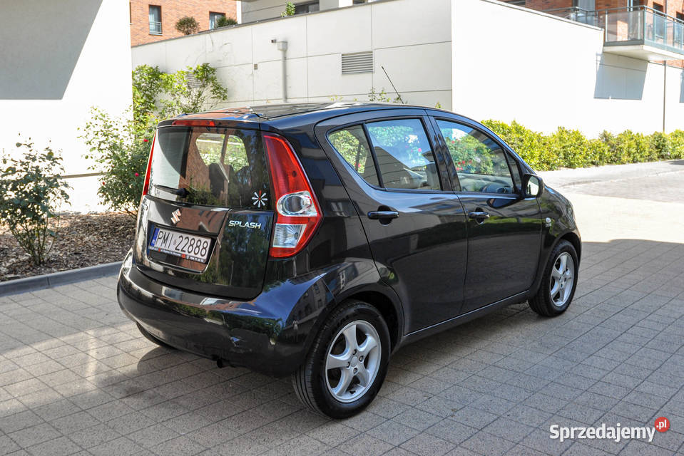 Suzuki Splash 2010 r Bezwypadkowy Wrocław